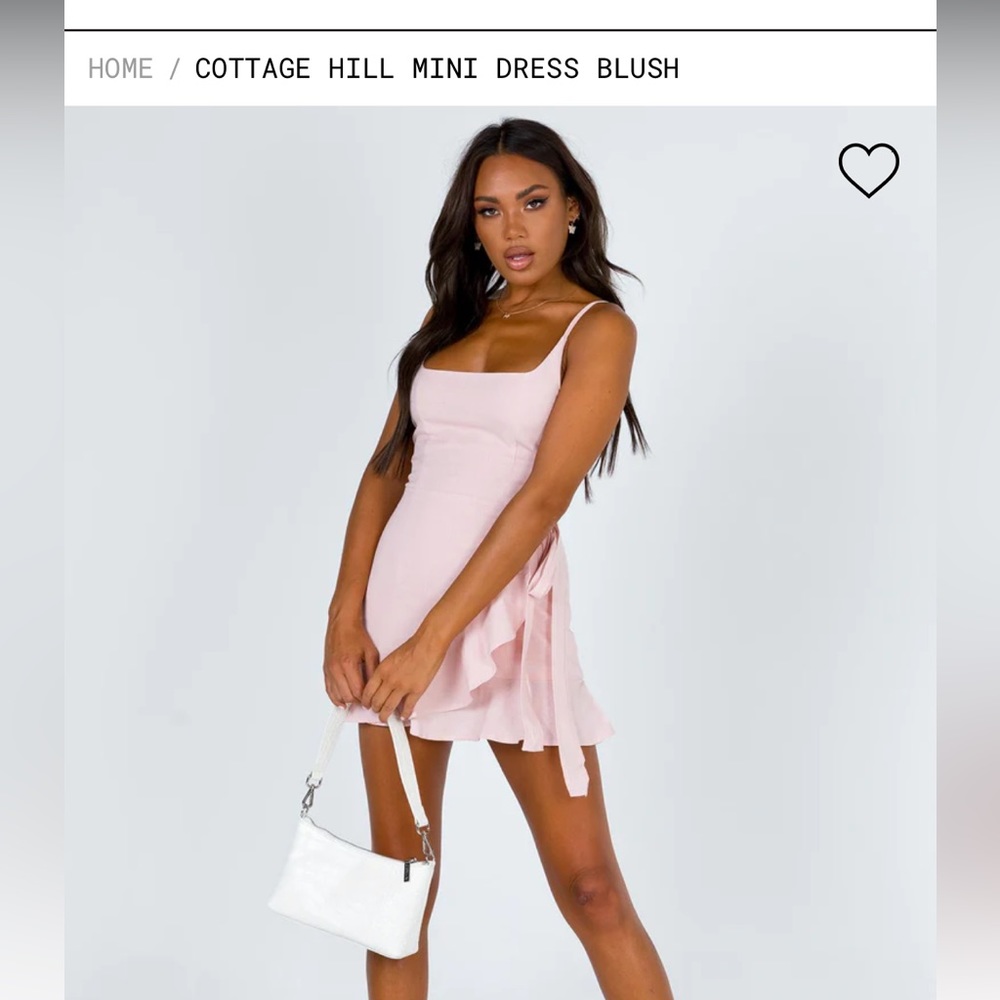 princess polly cottage hill mini dress! super cute just doesn’t fit me anymore